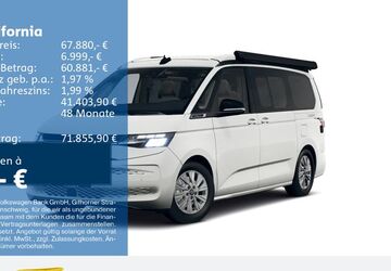 VW T7 California 21.388 km 67.880 &euro; Bochum 44892