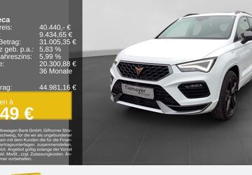Cupra Ateca 14.149 km 40.440 &euro; Bochum 44892