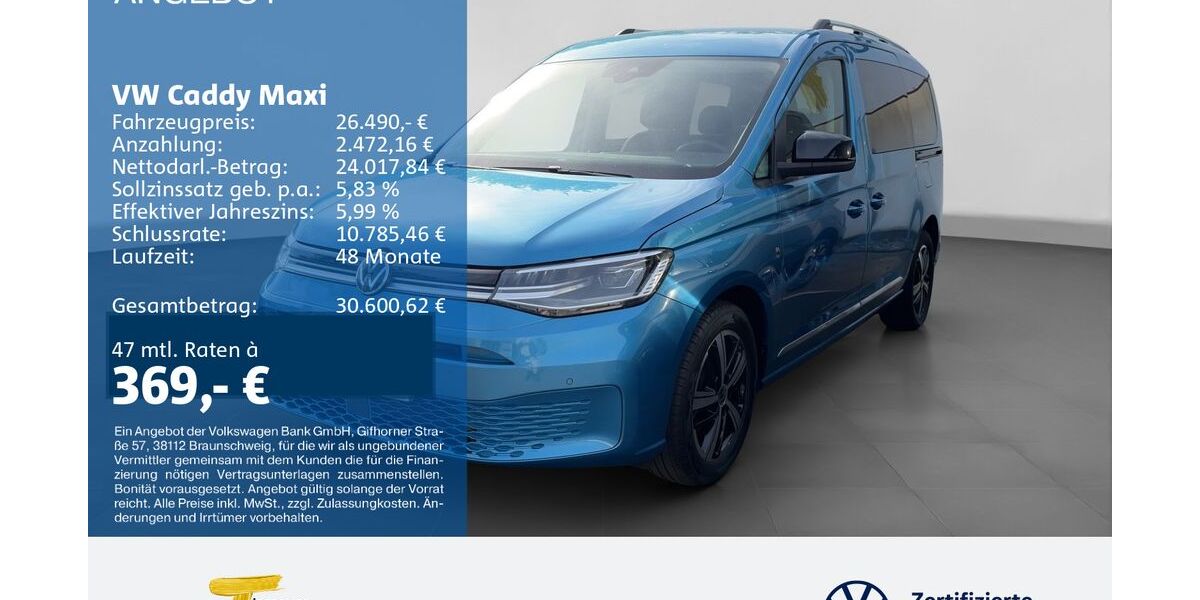VW Caddy 89.538 km 25.990 &euro; Gelsenkirchen 45888