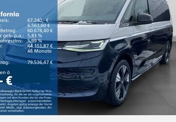 VW T7 California 14.982 km 67.240 &euro; Bochum 44892