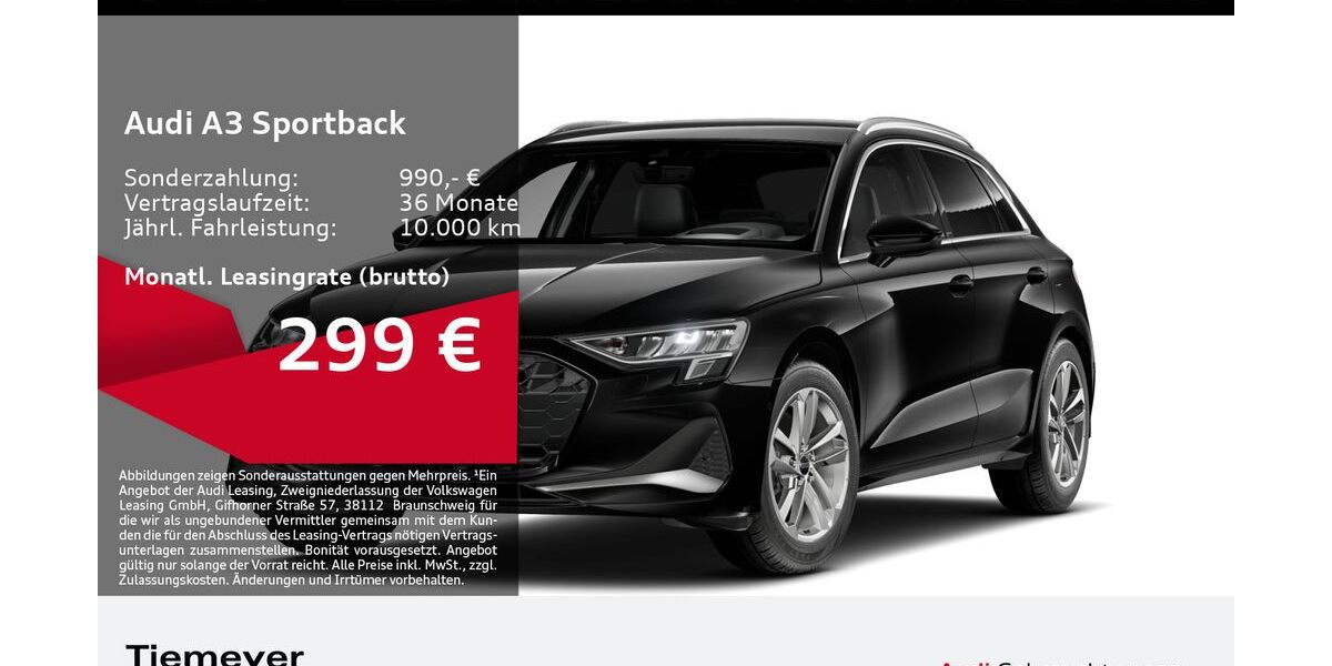 Audi A3 8.984 km 34.290 &euro; Gelsenkirchen 45894