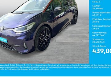 VW ID.3 6.595 km 46.588 &euro; Dortmund 44379