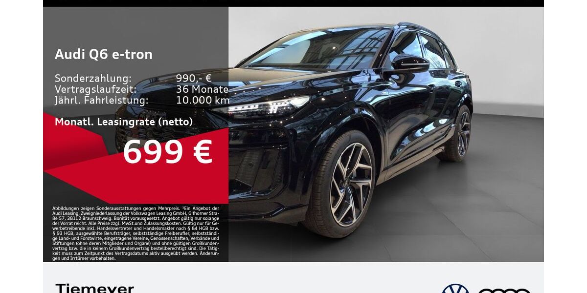 Audi Q6 e-tron 4.850 km 70.990 &euro; Gelsenkirchen 45894